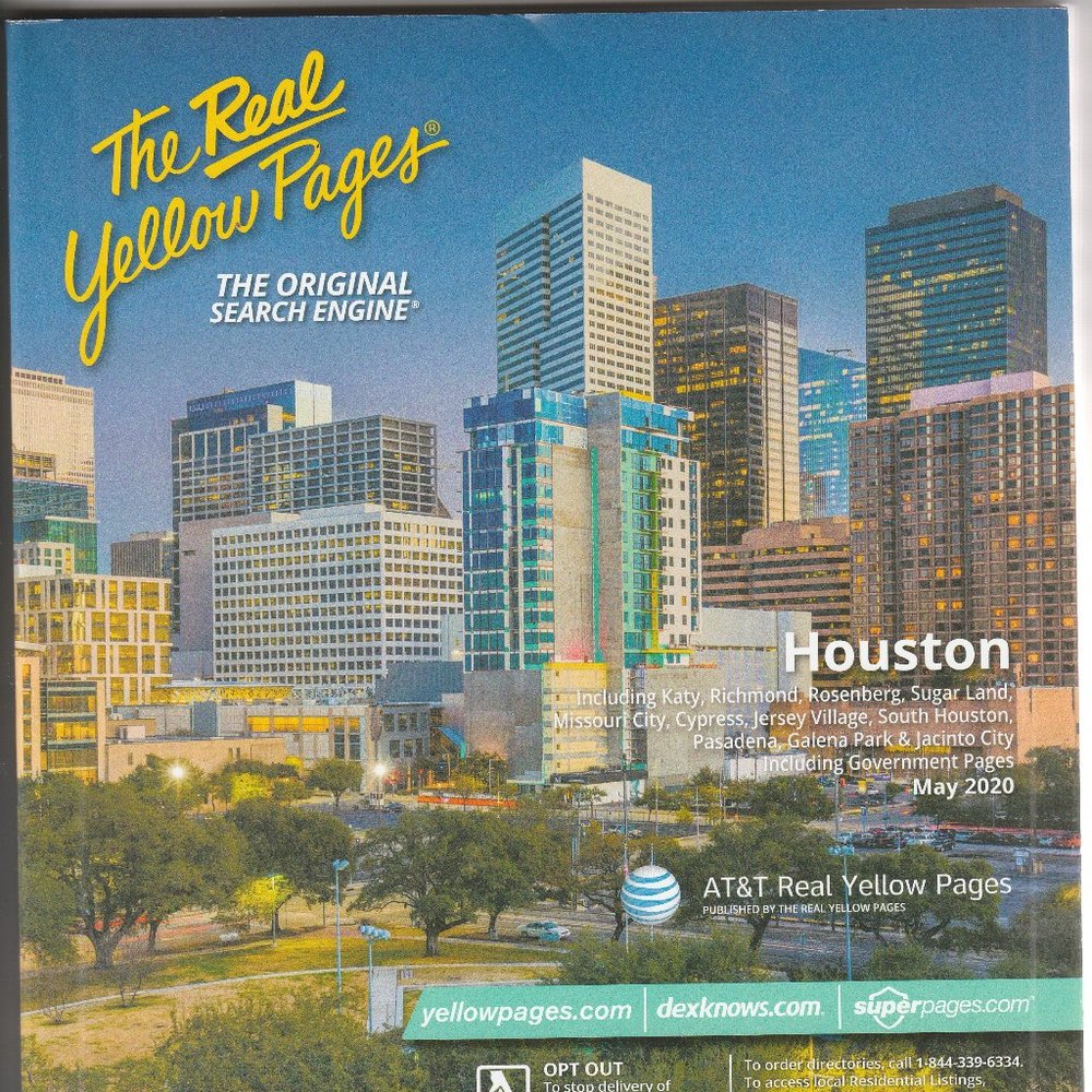 yellow pages houston tx smaller book